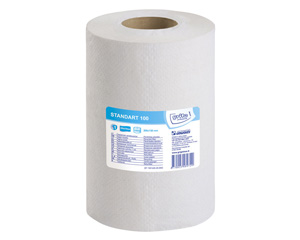 Papra dvielis 100m*20cm, D=13cm, 1 slnis, prstrdts paprs